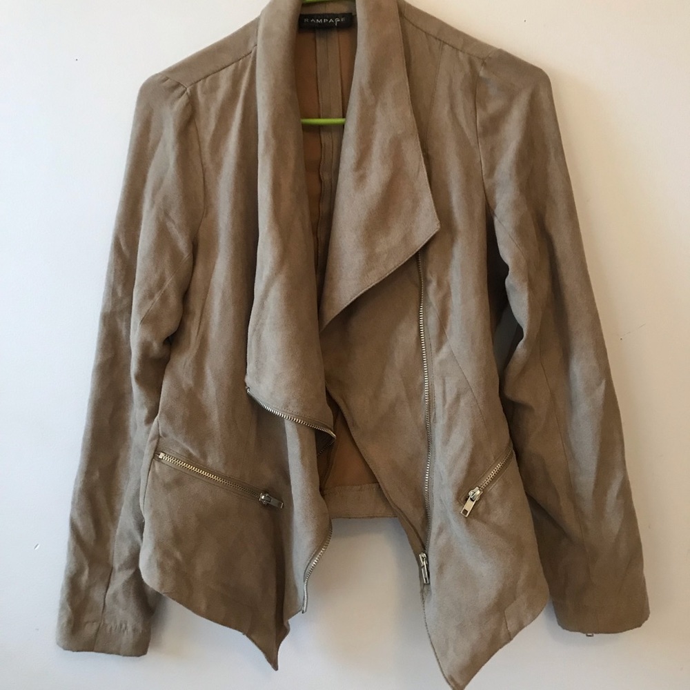 tan jacket